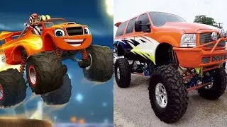 Blaze and the Monster Machines in Real Life