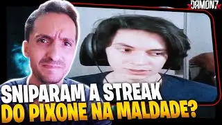 STREAMER PIXONE Perdeu Win Streak de CENOBITA COM 147 VITÓRIAS - REACT - Dead by Daylight