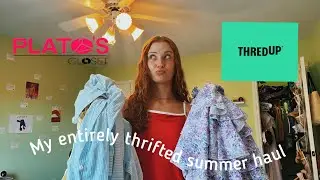 My entirely thrifted summer haul!! ✨ | Gabby’s Gallery