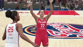 Indiana Fever vs Connecticut Sun - WNBA Today 8/28/24 Full Game Highlights (NBA 2K24 Sim)