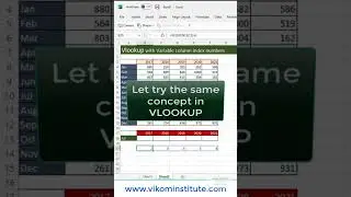 Vlookup and sequence function in excel 😱🤫
