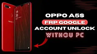 OPPO A5s Frp bypass Google account| OPPO cph1909 google account unlock | Frp unlock without pc