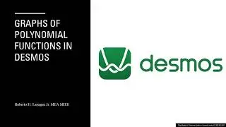 Graph of Polynomial Functions in Desmos