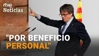 AMNISTÍA- PUIGDEMONT: EL JUEZ LLARENA MANTIENE que NO LA APLICARÁ por DELITO DE MALVERSACIÓN | RTVE