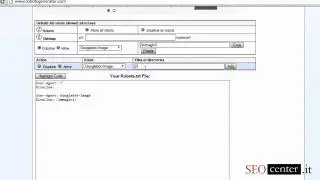 Generare il file robots.txt con Robots Generator