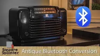Easy Way to Convert Antique Vintage Radio to Bluetooth with New Speakers
