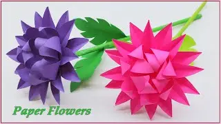 🌸 Paper Flowers: Flower fantasy 🎨 Origami DIY