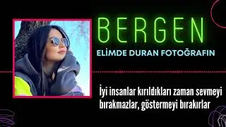 BERGEN Elimde duran fotoğrafın