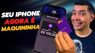 A APPLE LIBEROU A FUNÇÃO MAQUININHA NO IPHONE!VEJA COMO TRANSFORMAR O IPHONE EM MAQUININHA DE CARTAO