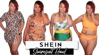 SHEIN Plus Size Swimsuit Haul| Size 2XL