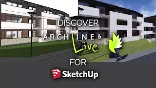 Real-Time Rendering For SketchUp With ARCHLine.XP LIVE