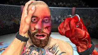 VR Cage Fighting But I'm Using Brass Knuckles...