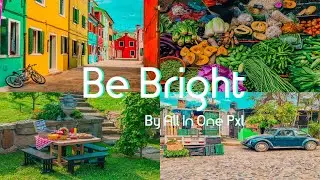 Instagram Be Bright Filter By Photoshop