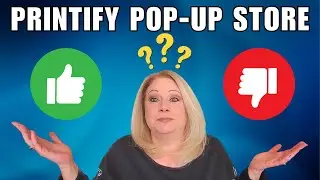 THE PROS AND CONS OF SELLING PRINT ON DEMAND on Printify Pop-up Store & How To Set It Up