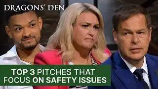Top 3 Pitches With Safety Focus Products | Season 20 | Dragons' Den