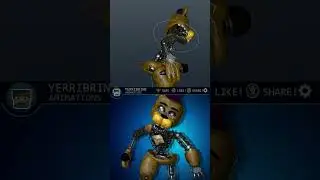 Prototype (Damaged) Fredbear - Behind the scenes | Animation reel