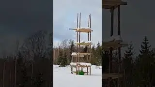 Новая вышка на Тверской Земле.