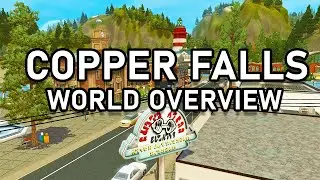 NEW COZY WORLD Copper Falls The Sims 3 World Overview