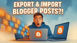 How to Export and Import Blog Posts into Blogger 2025