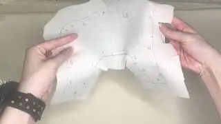 How to make 2D pattern from a 3D object (with English and Mandarin explanation)