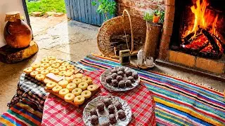 حلويات العيد من الزمن الجميل والجيل الذهبي تحضيرات العيد 2025 حياة القرية village life