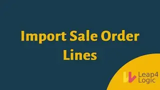 Import Sale Order Line