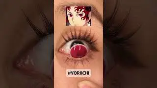TSUGIKUNI YORIICHI 🔥#mislens #softlens #cosplay #demonslayer #yoriichi #contactlenses #animeedit