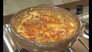 Герман Ким (ВЭКС) Корейская кухня.  Суп юккедян. Повар Павел Ким.   Урималь бансон, 2018