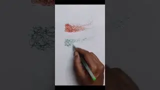 Republic Day special drawing with scribbling // Easy Indian Flag Drawing