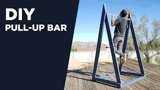 Building an Outdoor Pull-Up Bar | DIY Chin-Up Bar