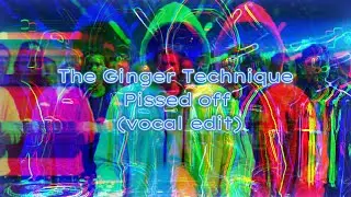 The Ginger Technique - Pissed off (vocal edit)
