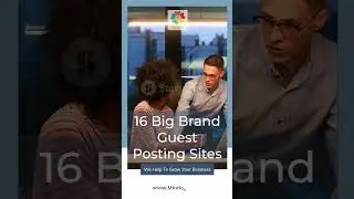16 Big Brand guest posting Site by mindosol get more traffic to your website by publishing your post