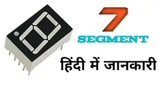 7 segment Display//working//connection//Experiments 24×7