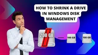 "Windows Disk Management Tutorial: Shrinking Drives Made Simple"