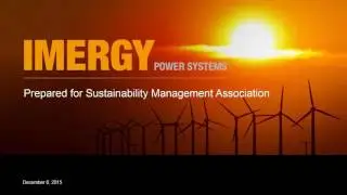 2015-12-08: Flow Batteries - New Solution for Renewable Energy