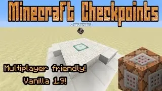 [MineCraft 1.13.2+] Vanilla Checkpoints/Bookmarks using Command Blocks!