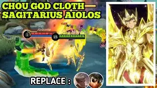 SCRIPT SKIN CHOU GOD CLOTH SAGITARIUS | SCRIPT SKIN CHOU COSTUM | SCRIPT SKIN CHOU ANIME | LEGIT•