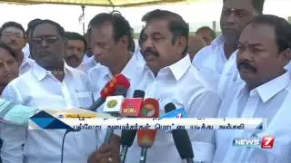 Edappadi K. Palanisamy requests Sasikala to become Tamil Nadu CM | News7 Tamil