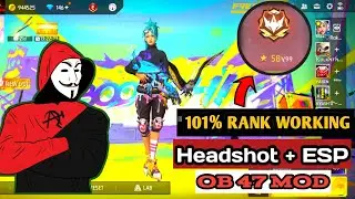 🔰FF AUTO HEADSHOT OB47 HACK MOD MENU APK || FF AUTO KILL + FLY HACK MOD MENU 😈