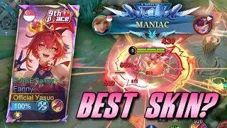 THE NEW FANNY “P.ACE” ANNIVERSARY SKIN! I FINALLY GOT IT 😭 SOLO RANK GAMEPLAY | MLBB 