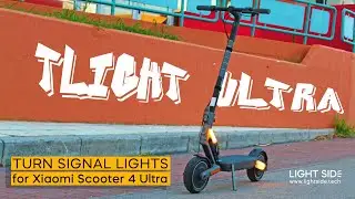tLight Ultra - Turn Signal Lights for Xiaomi Scooter 4 Ultra