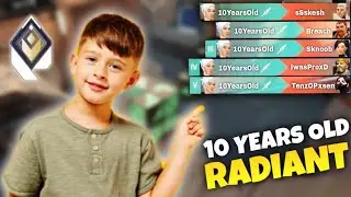 10 Years Old Kid Playing VALORANT Like a RADIANT? | ACE Highlight