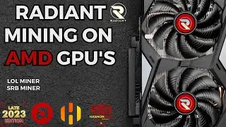 Radiant (RXD) - GPU Mining Guide - Sha512256D - AMD - HiveOS