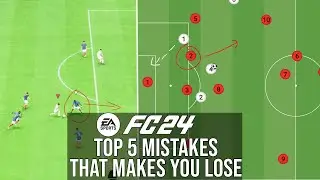 FC 24 | Ive Coached 1000 of Players and here are 5 DEFENSIVE MISTAKES that you cause people to LOSE