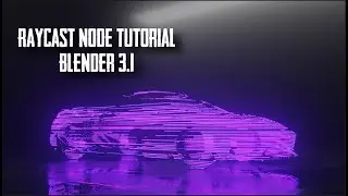 Blender Raycast Tutorial With Geometry Nodes | Blender Tutorial (Blender 3.1)