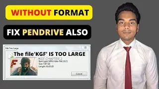 [SOLVED] The File is too large for the destination file system fix