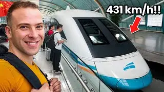 Shanghai MAGLEV TRAIN REVIEW - The FASTEST Train in the WORLD at 431km/h (268mph) | Shanghai, China