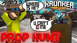 Krunker PROP HUNT is SO DAMN FUNNY