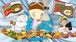 أول فيديو لشموسة ورموشة 👩🏻‍🦰👱🏻‍♀️/شموسة والاندومي 🍜