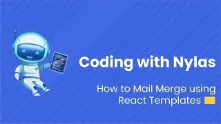 How to Mail Merge using React Templates